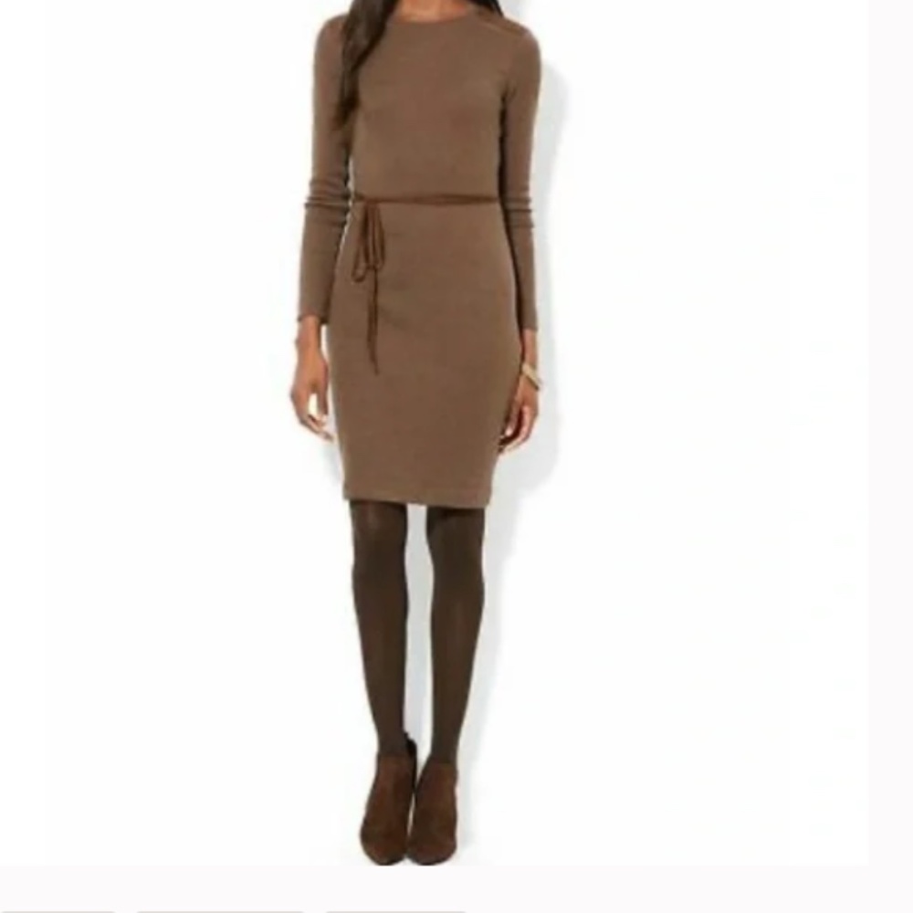 Lauren Ralph Lauren |  Dress |  Quilted Shoulder Zipper Detail Sz.XL